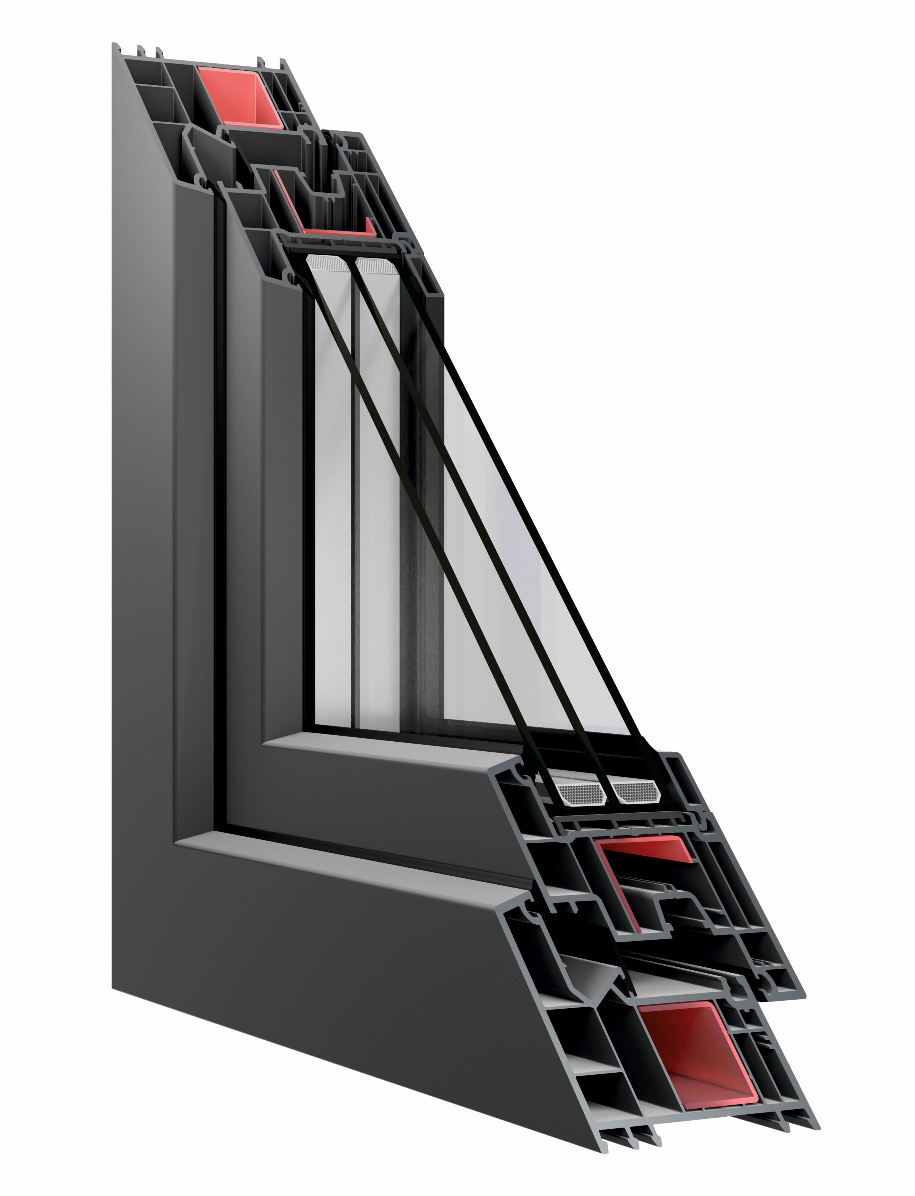 Plastový profil ARES 70